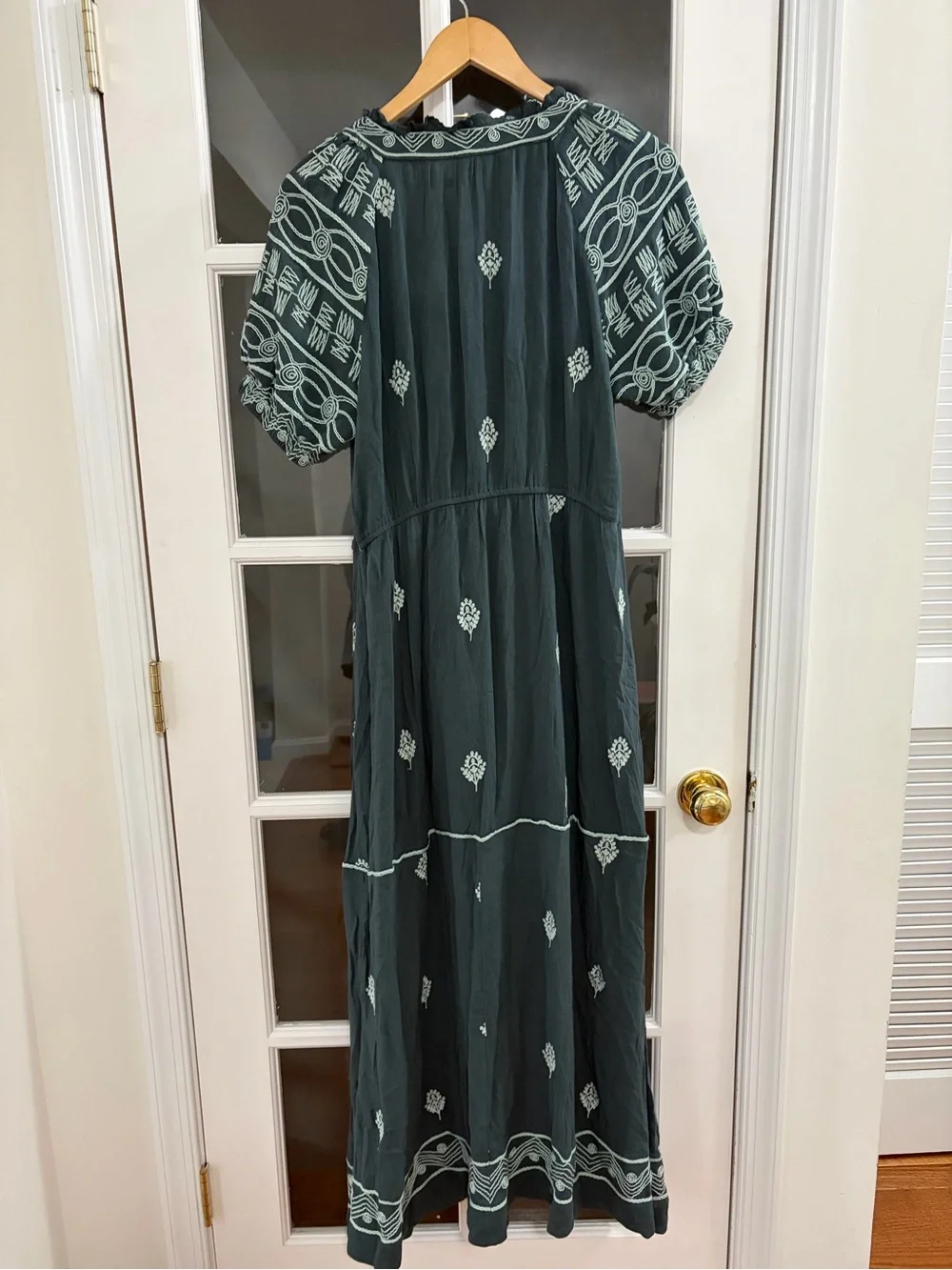 Free People Riley Embroidered Maxi Dress - Size  S